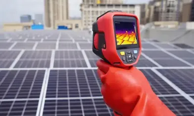Infrarot-Wärmebilder sind die Wächter der Energieanlagen